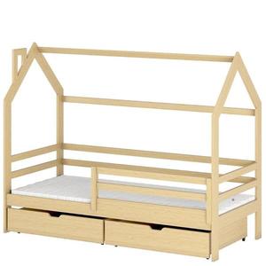 Posteľ Domček Lila 80x160 borovica vyobraziť
