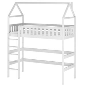 Posteľ Domček Otylia 90x200 biela vyobraziť