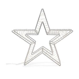 LED hviezda, 3D, do exteriéru, veľká vyobraziť