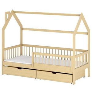 Posteľ Domček Oskar 90x200 borovica vyobraziť