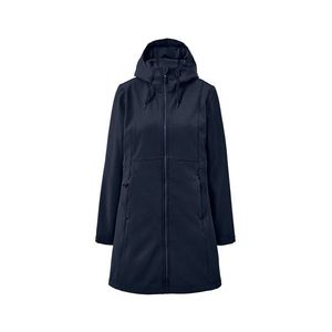 Softshellový kabát, tmavomodrý vyobraziť