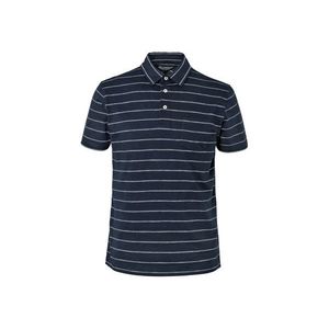 Džersejová polokošeľa, námornícka modrá vyobraziť