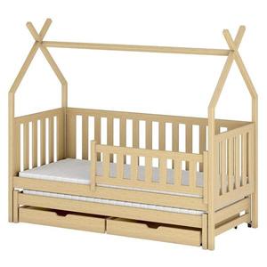 Posteľ Domček Tytus 90x200 borovica vyobraziť