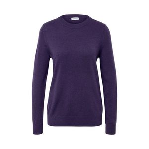 Pulóver z jemnej pleteniny s kašmírom, slivkový vyobraziť