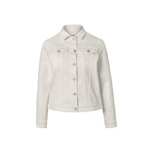 Džínsová bunda, krémová vyobraziť