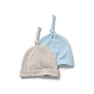 Dojčenské džersejové čiapky, 2 ks vyobraziť