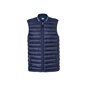 Prešívaná vesta, modrá vyobraziť