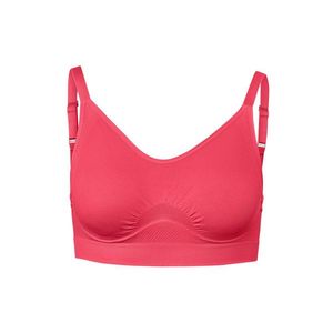 Bezšvová športová podprsenka, ružová vyobraziť