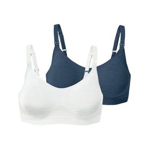 Bezšvové podprsenky na dojčenie, 2 ks vyobraziť