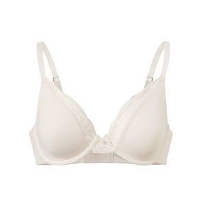 Podprsenka s kosticami, krémová vyobraziť