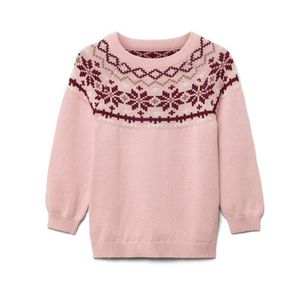 Detský pletený pulóver vyobraziť