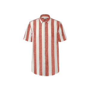 Košeľa s krátkymi rukávmi, s ľanom vyobraziť