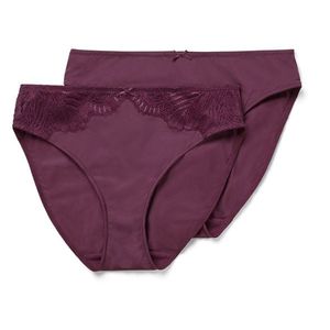 Nohavičky, 2 ks, bordové vyobraziť