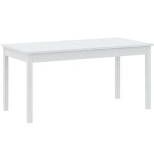 Rozkladací stôl Sendi 160/240x80 biely vyobraziť