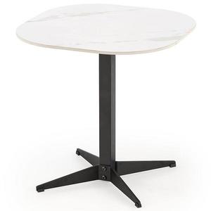 Konferenčný stolík Borna S biela mramor/čierna vyobraziť