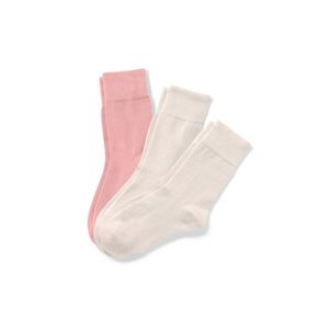 Ponožky, 3 páry, svetlé vyobraziť