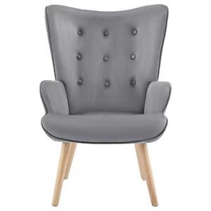 Kreslo Nicol sivý vyobraziť