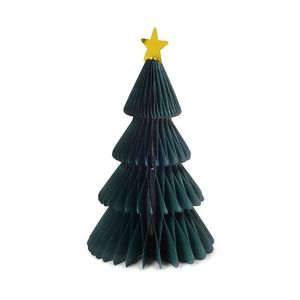 Papierový strom s LED, stredný vyobraziť