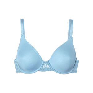 Podprsenka s kosticami, svetlomodrá vyobraziť