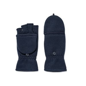 Detské palčiaky z pleteného flísu s príklopkou vyobraziť