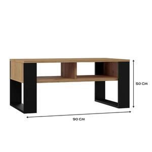 Konferenčný stolík Modern 2p Artisan/Čierna vyobraziť