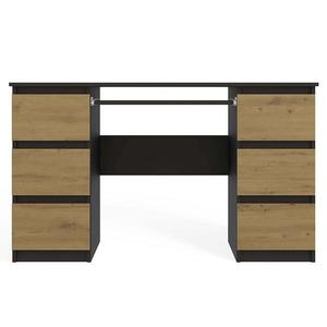 Písací stôl Kuba Antracit/Artisan Antracit vyobraziť