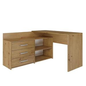 Rohový písací stôl Dany Artisan Antracit vyobraziť