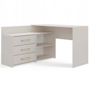 Rohový písací stôl Dany Kašmír Antracit vyobraziť