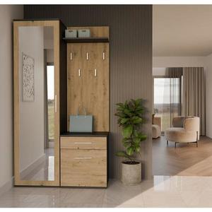 Predsieňový nábytok Duo Antracit/Artisan vyobraziť