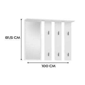 Vešiak Parma Biela vyobraziť