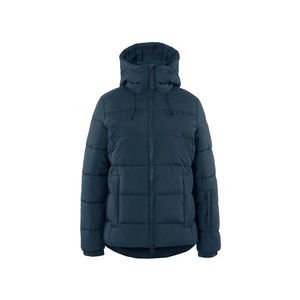 Lyžiarska prešívaná bunda, tmavomodrá vyobraziť
