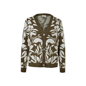 Kardigán z hrubej pleteniny so žakárom vyobraziť