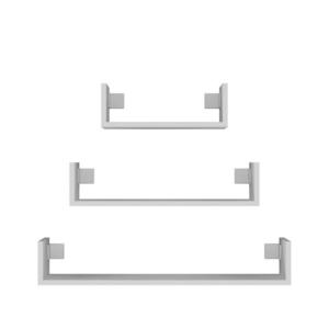 Polička Mobi 3p Biela vyobraziť