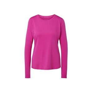 Športové tričko s dlhým rukávom, ružové vyobraziť