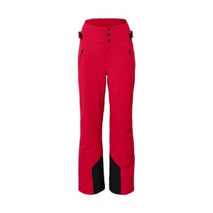 Lyžiarske nohavice s vysokým pásom, červené vyobraziť