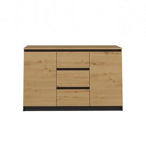 Komoda 2D3S AntracitArtIsan vyobraziť