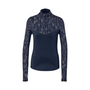 Funkčné termotričko, kombinácia tmavomodrej a striebornej vyobraziť