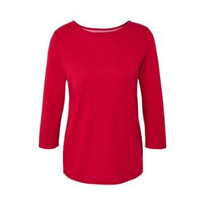 Funkčné tričko s 3/4 rukávmi, červené vyobraziť