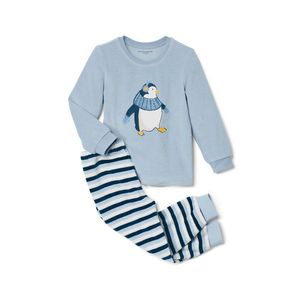 Detské pyžamo z plyšovej tkaniny, tučniak vyobraziť