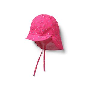 Detská čiapka proti slnku s ochranným UV faktorom 80, ružová vyobraziť
