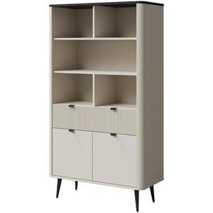 Vitrína Marly 5 Kašmír/Sivý kameň vyobraziť