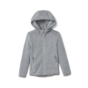 Detská bunda z pleteného flaušu vyobraziť