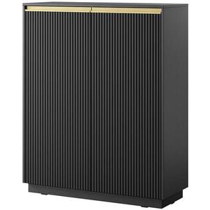 Komoda Royal Kw103 Čierna vyobraziť