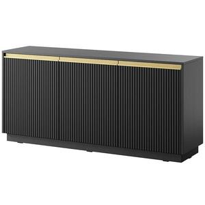 Komoda Royal K154 Čierna vyobraziť