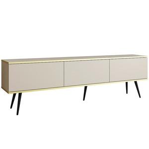 TV stolík Oro 175 Bez+ Čierne nohy vyobraziť