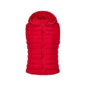 Prešívaná vesta s kapucňou vyobraziť