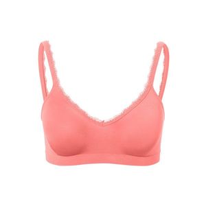 Bezšvová mäkká podprsenka, papájová vyobraziť