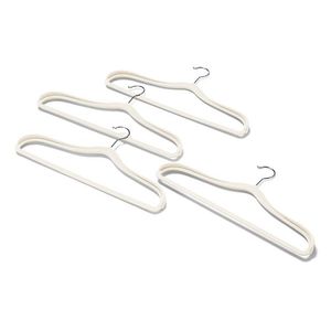 Vešiaky na šaty s rozšírením v oblasti pliec, 4 ks vyobraziť
