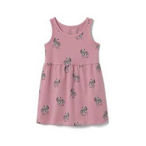 Detské džersejové šaty, zebra vyobraziť