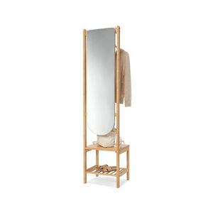 Vešiaková skriňa so zrkadlom a odkladacou plochou vyobraziť